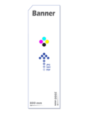 Banner 200x80 cm