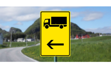 Road Sign - Truck